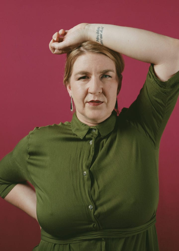 Portrait of Denice Bourbon for Political Karaoke