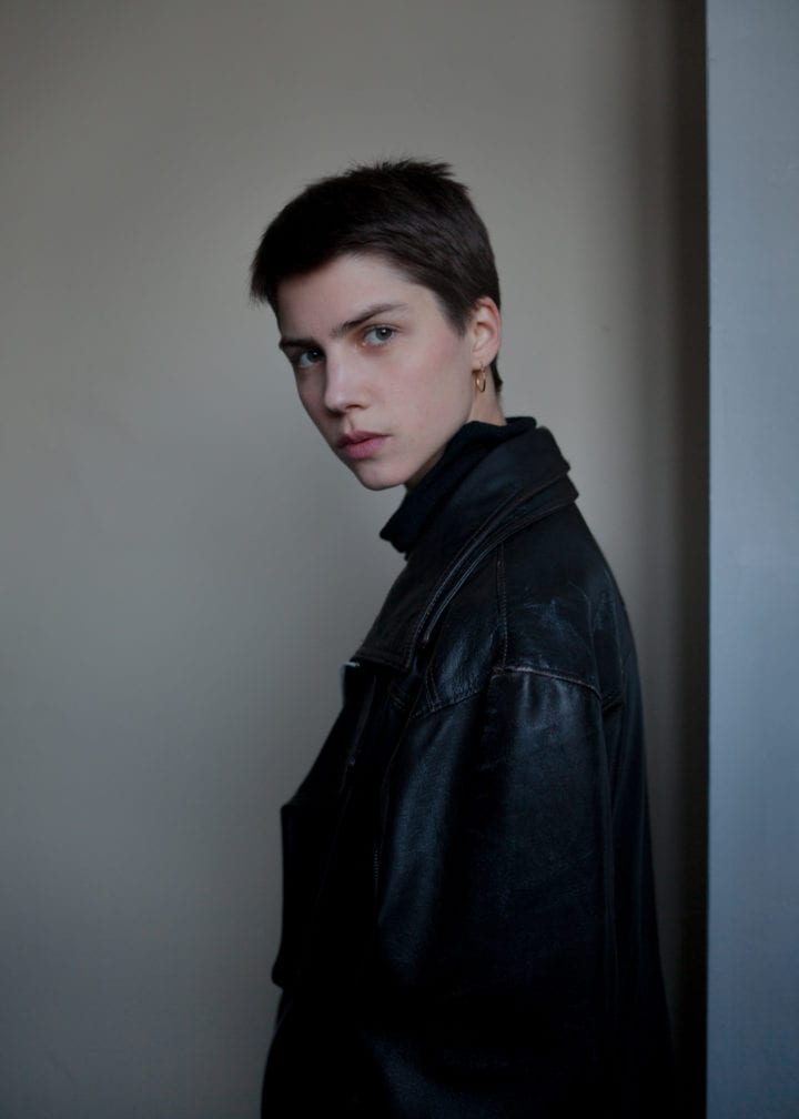 Portrait of Model Eli Bauer in Berlin 2018 by Marie Haefner